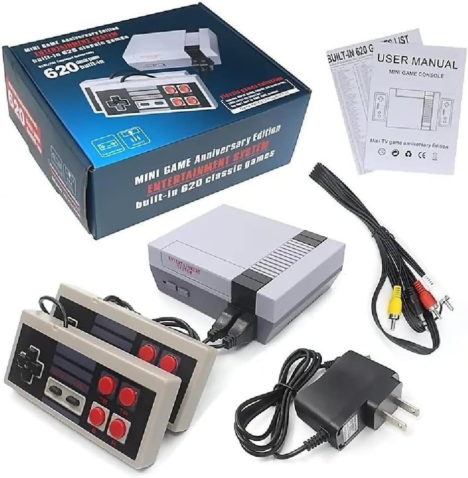 532 Consola De Juego Nes / Mini Con 620 Juegos Clasicos - Imagen 2