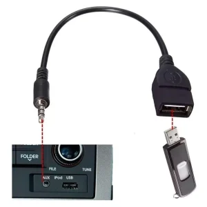 125 Cable Plug Jack 3.5 Macho A Usb Hembra