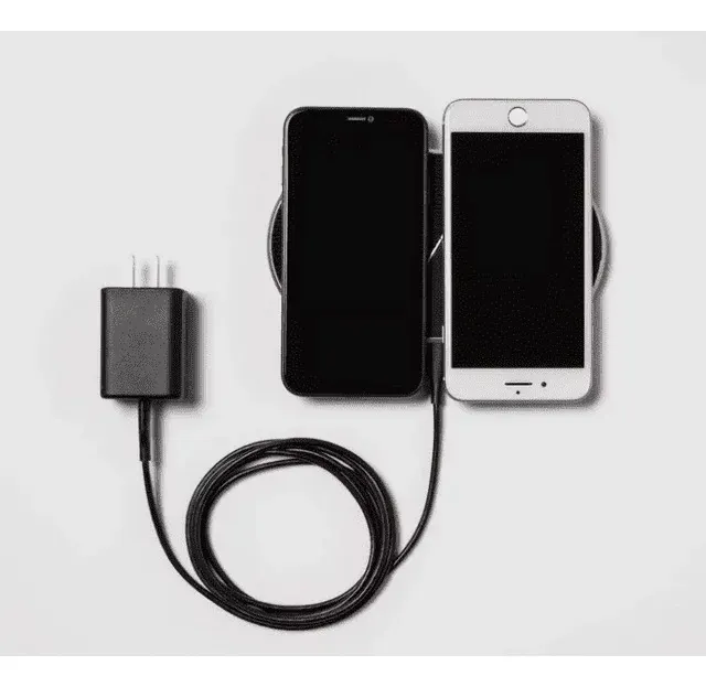 034 Cargador De Telefono Inalambrico Dual 10w - Imagen 2