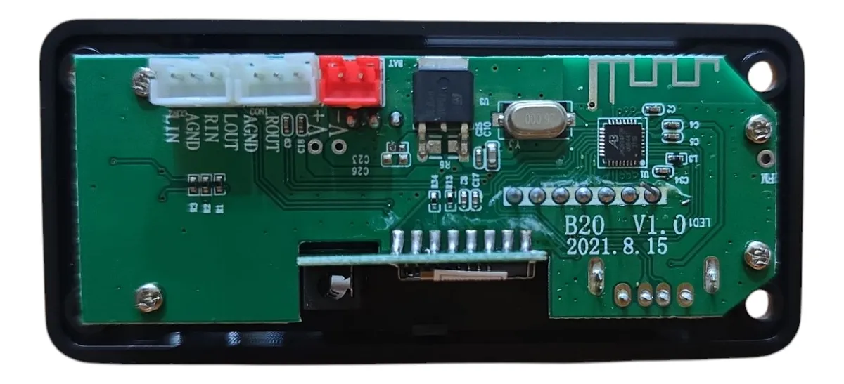 161 Placa / Modulo De Audio Pasivo 12v Bluetooth,usb, Fm - Imagen 5