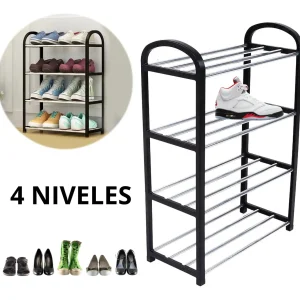 105 Zapatera De 4 Niveles Multiuso Organizador