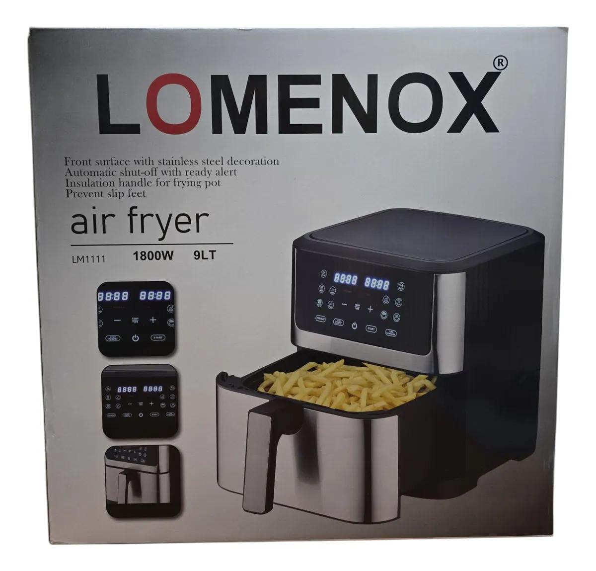 172 Freidora De Aire De 9 Litros Potencia De 1800w Multiuso - Imagen 2