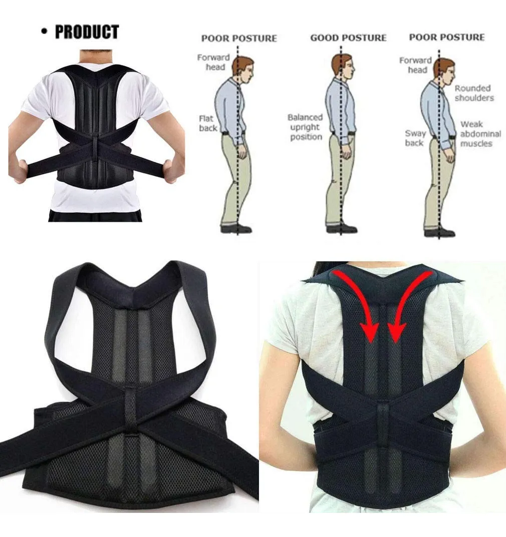 M008 Corrector De Postura / Faja Ajustable Talla Unica - Imagen 6