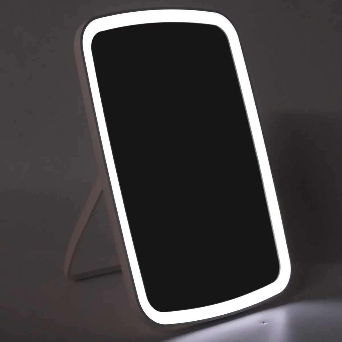 031 Espejo De Mesa Con Luces Led Recargable / Ajustable - Imagen 4