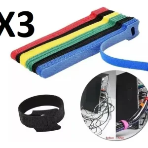 143 Cinta Magica Tipo Tirrap 10cm Multiuso Pack 3unds
