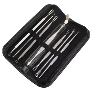 146 Kit Extraccion De Acne, Puntos Negros Barros 7 En 1