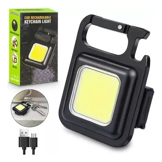 M002 Linterna Llavero Led / Recargable De Alta Potencia