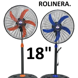 154 Ventilador Pedestal 18 Motor Rolinera 3 Velocidades