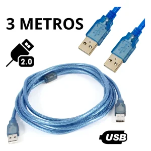 071 Cable Usb 2.0 Macho / Macho De 3 Metros