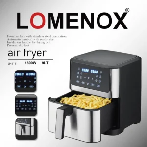 172 Freidora De Aire De 9 Litros Potencia De 1800w Multiuso