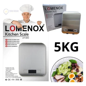 097 Balanza Digital De Cocina De 5kg Lomenox