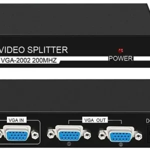 110 Splitter, Suiche Vga 1×2 De 200mhz / 1080hd