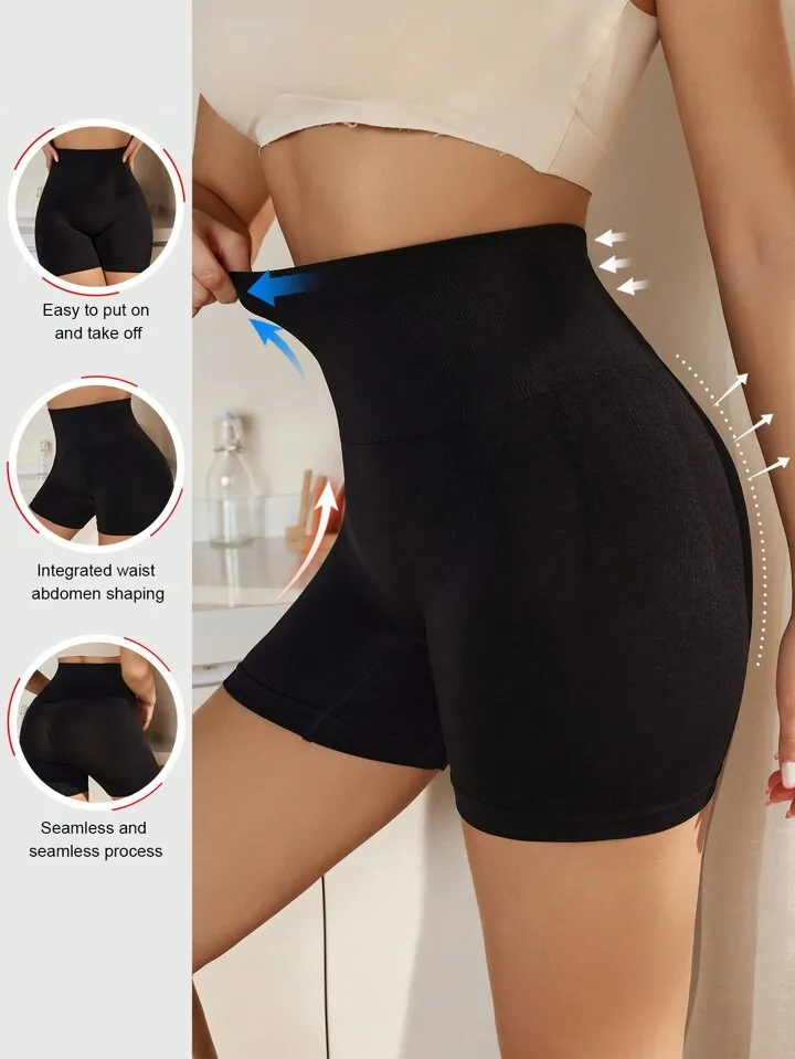 020 Faja Short Moldeadora Levanta Cola De Licra Corte Alto - Imagen 8