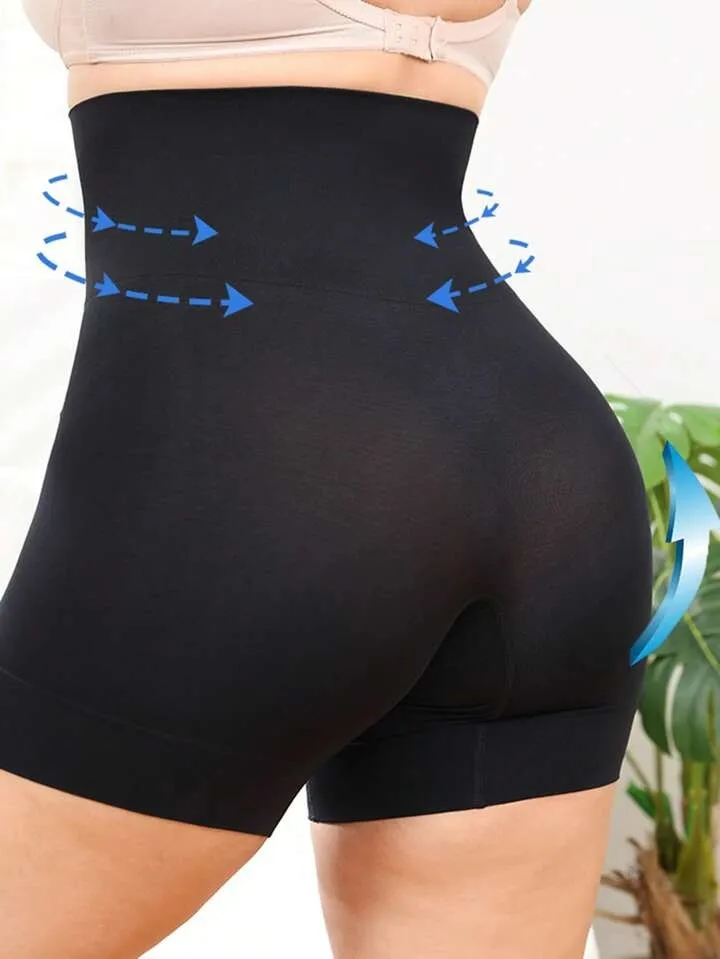 020 Faja Short Moldeadora Levanta Cola De Licra Corte Alto - Imagen 7