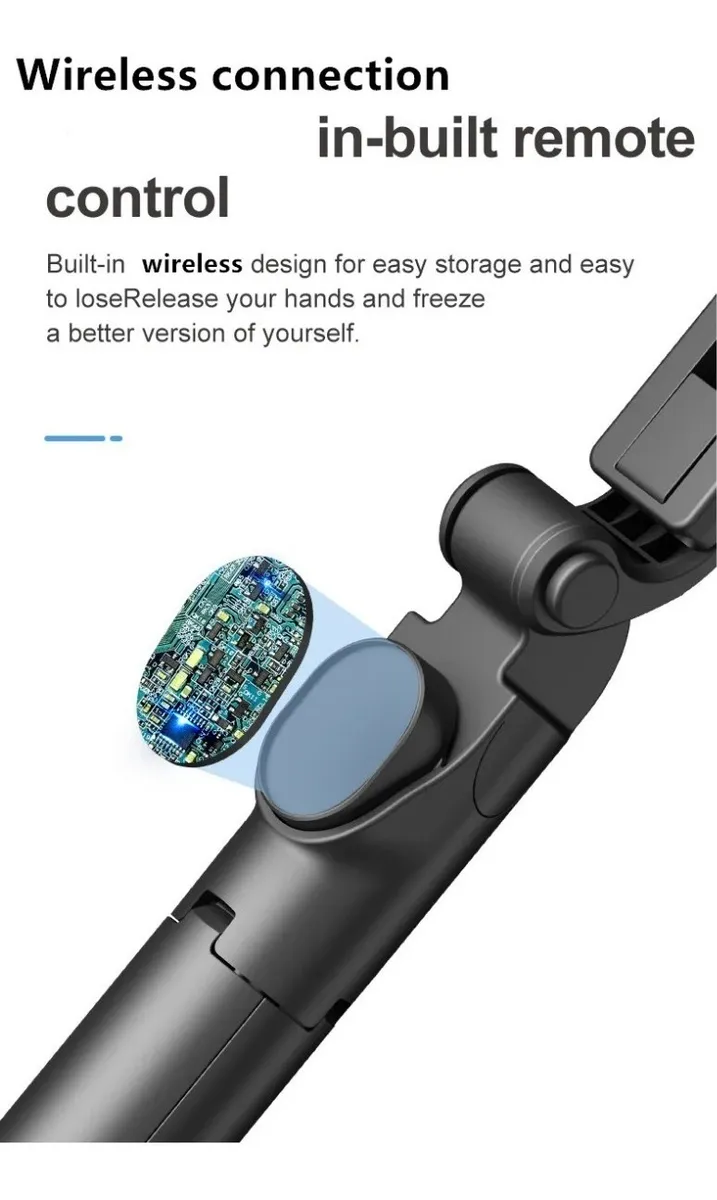 006 Tripode / Selfie Stick 2 En 1 + Bluetooth - Imagen 7