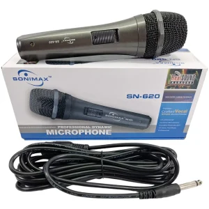 094 Microfono Semi Profesional Alambrico Cable 3mts