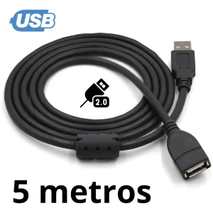 157 Cable Usb 5 Metros Extension Hembra / Macho 2.0