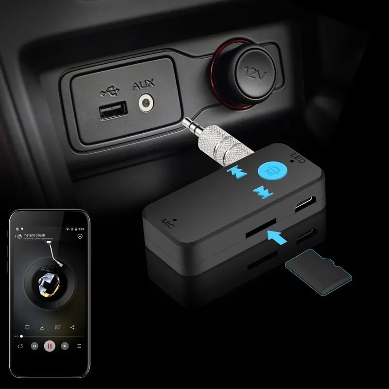 147 Receptor Bluetooth P/carros X6 - Imagen 3