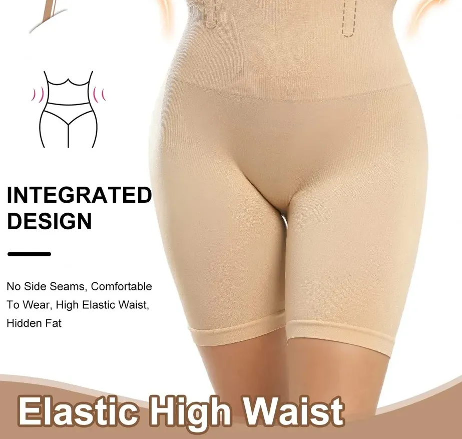 020 Faja Short Moldeadora Levanta Cola De Licra Corte Alto - Imagen 5